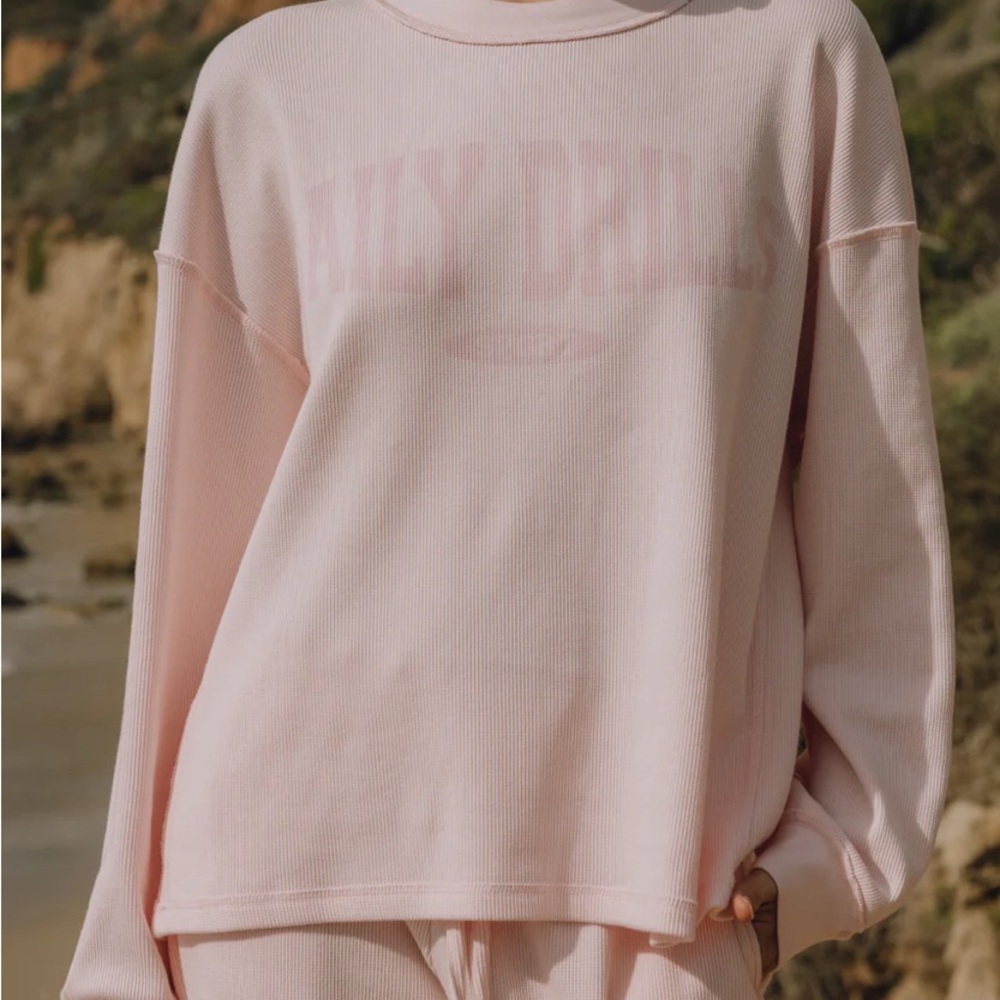 Daily drills Cupid pink oversized sport thermal!